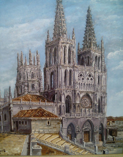 La catedral Oil Canvas Landscaping