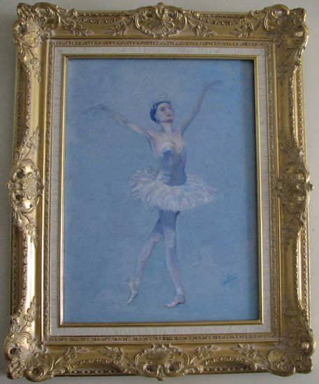 bailarina 2 Óleo Lienzo Figura