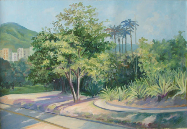 parque del este-ccs Oil Canvas Landscaping