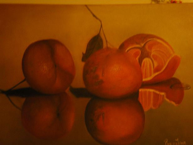 Mandarinas Oil Canvas Others