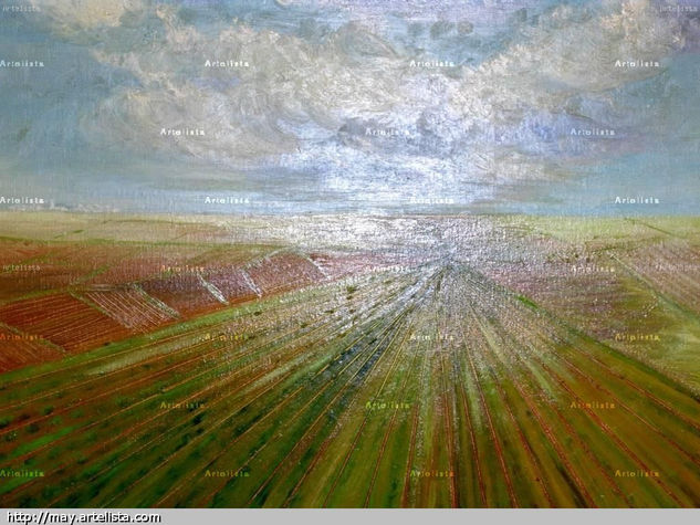 campo de Castilla Oil Canvas Landscaping