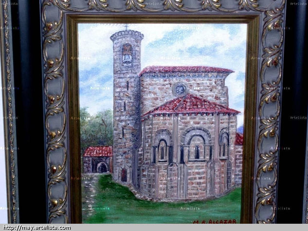 Iglesia Oil Canvas Landscaping