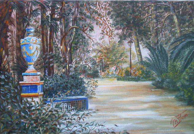 Rincón del Parque 1 Oil Canvas Landscaping