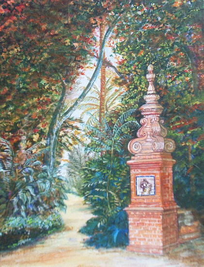 Rincón del Parque 2 Oil Canvas Landscaping