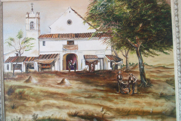 El Rocío Oil Canvas Landscaping