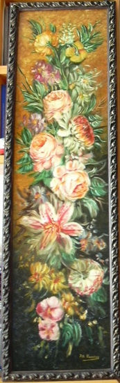 Flores Oil Canvas Floral Painting