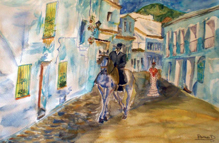 Yendo para la feria...
