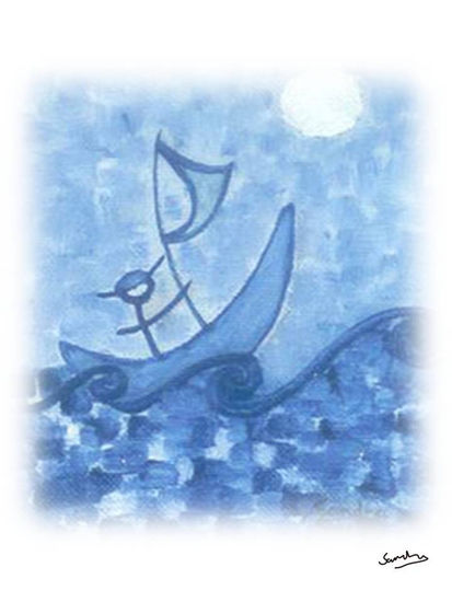 velero azul 