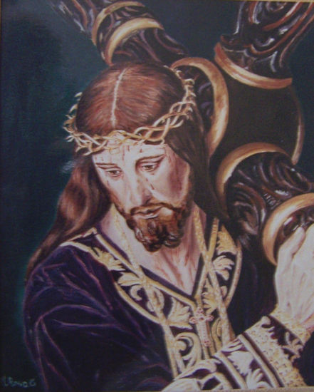 Nazareno Oil Canvas Portrait