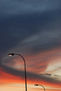 Anocheciendo en Santiago de Compostela.
