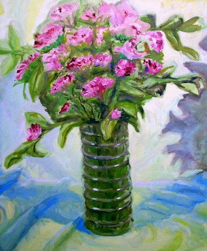 Flors salvatges Oil Canvas Floral Painting