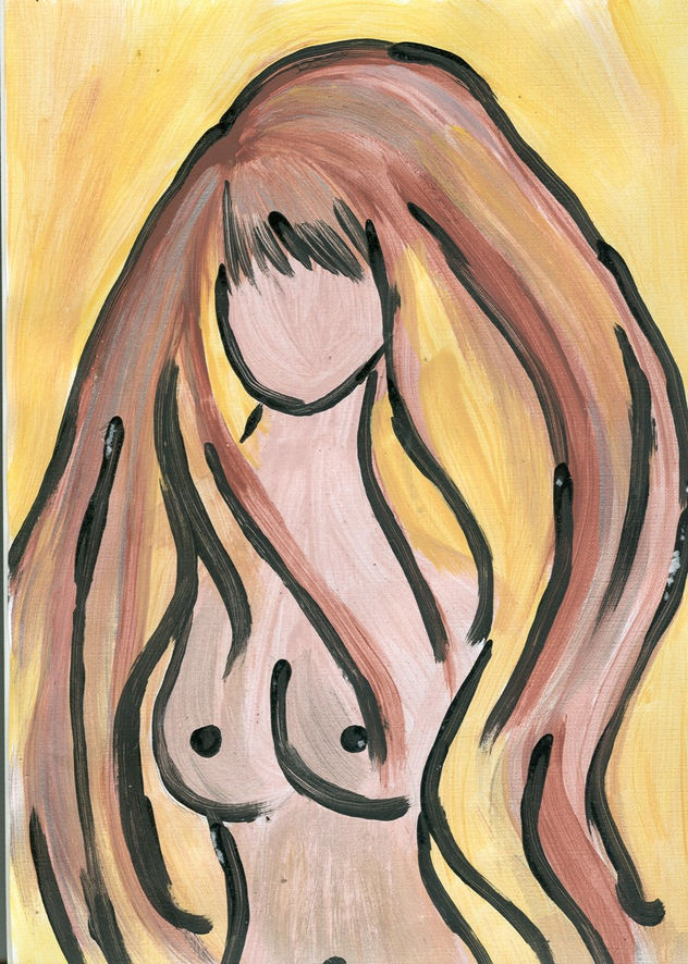 torso en gama de ocres