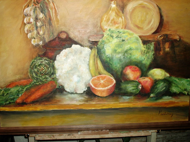 Vegetales Oil Canvas