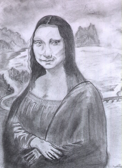 mona lisa Pencil