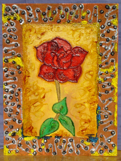 Rosa-Rosae Others Panel Floral Painting