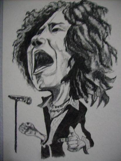 Enrique Bunbury Pencil (Black) Paper Others