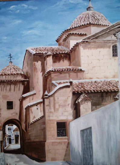 Iglesia Oil Canvas Landscaping