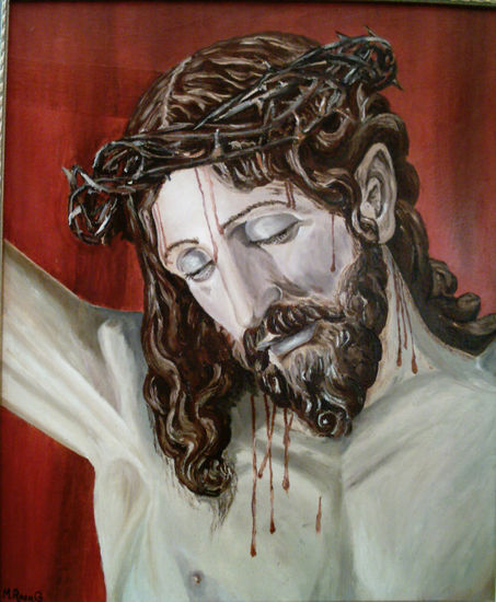 Misericordia Oil Canvas Figure Painting