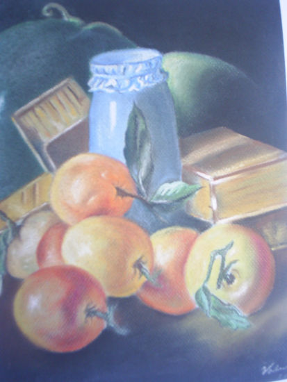 "Bodegón" Pastel Paper Still Life Paintings