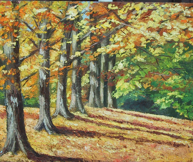 Bosque Oil Canvas Landscaping