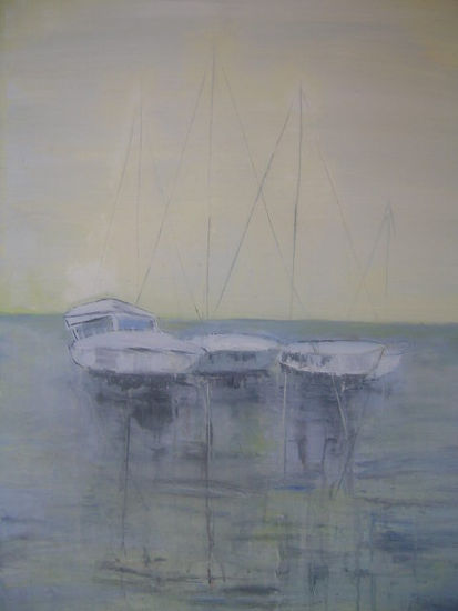 Marina III Oil Canvas Landscaping