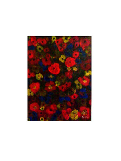 FLORES Acrylic Panel Floral Painting