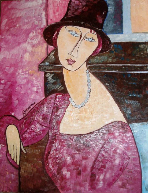 Jeanne Hebuterne a la cloche