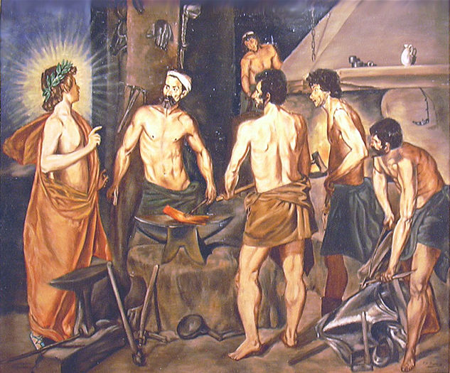 Versión de la Fragua de Vulcano Oil Canvas Others