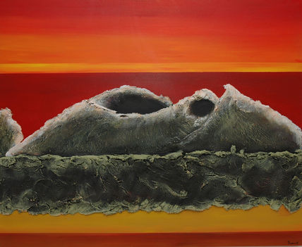 Paisaje con volcán