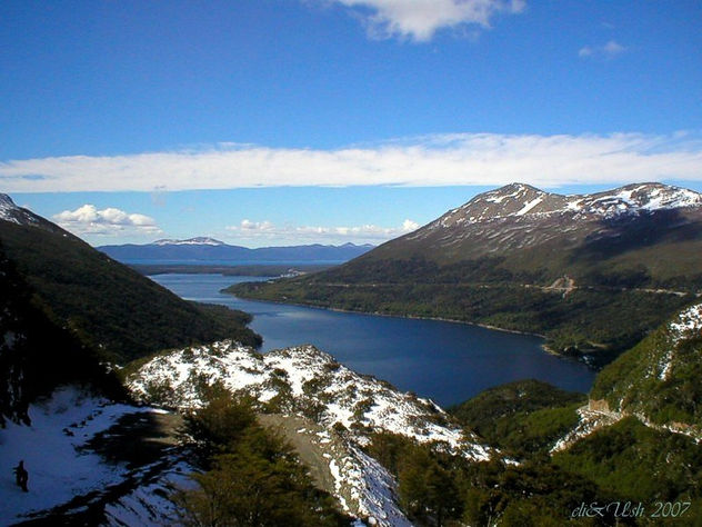 Lagos Escondido y Fagnano.