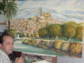 cehegin pintando por la tarde