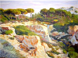 médanos de Mazagón Oil Canvas Landscaping