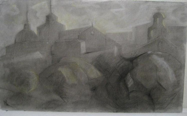 Alcalá de Henares Charcoal