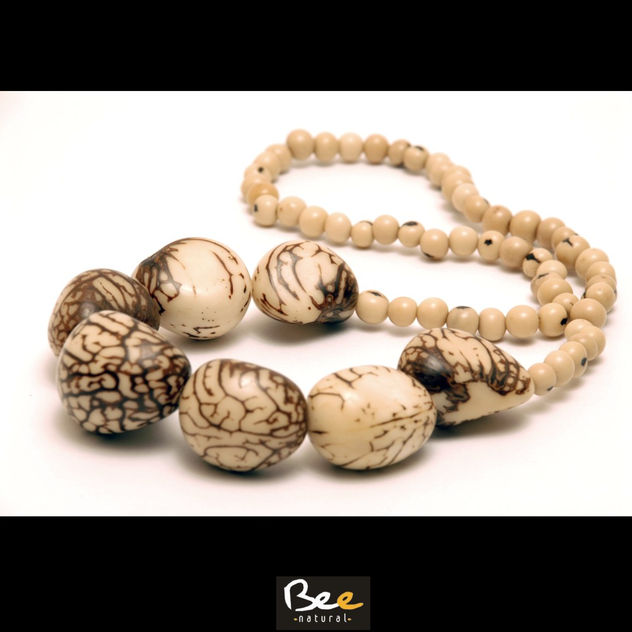 Collar Tumaco Tagua color natural