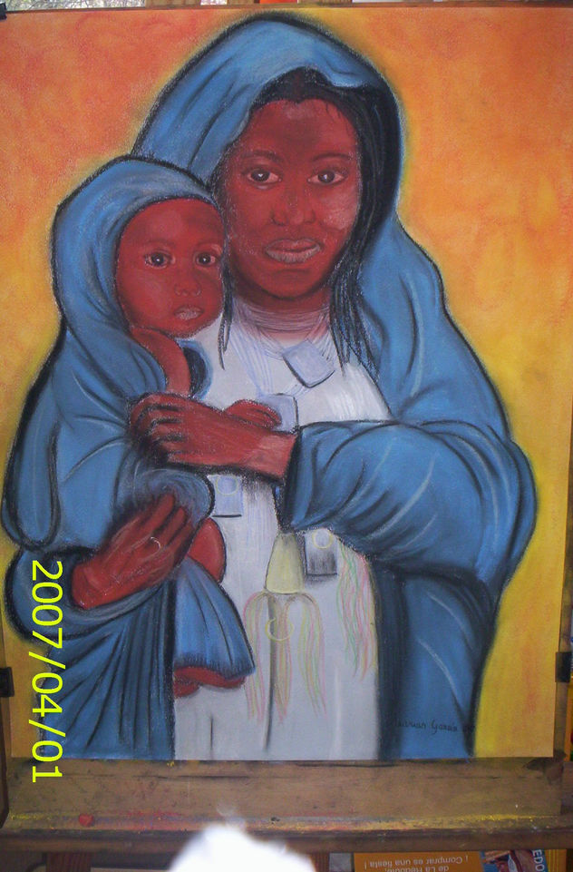 niño en brazos