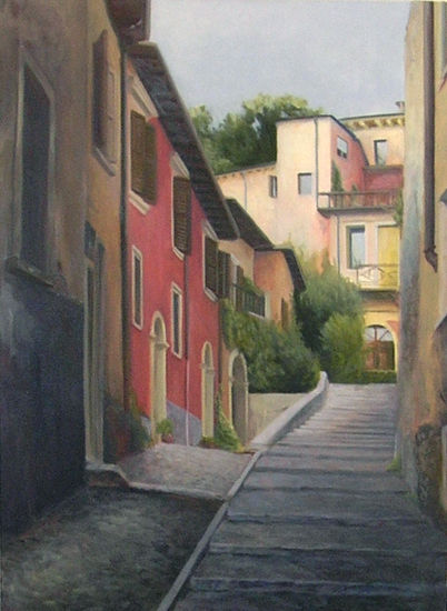 Verona Oil Canvas Landscaping