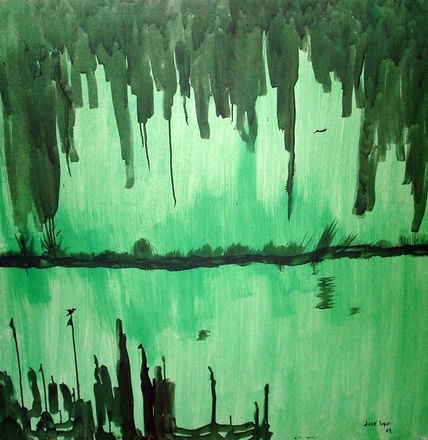 Paisaje en verde