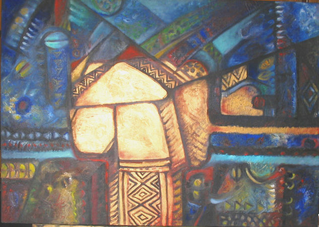 "Tierra...Adentro" Oil Canvas