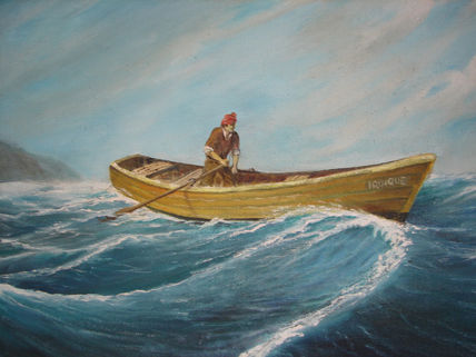 pescador en Iquique