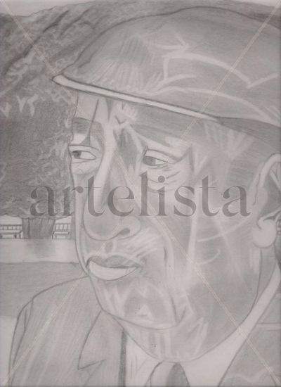 Pablo Neruda Carboncillo