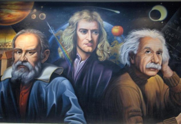 Galileo, Newton y Einstein