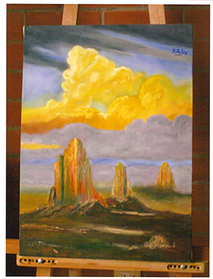 Cañón  del Colorado Oil Canvas Landscaping