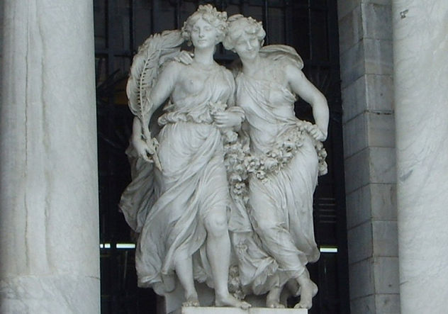 Esculturas. Palacio de Bellas Artes