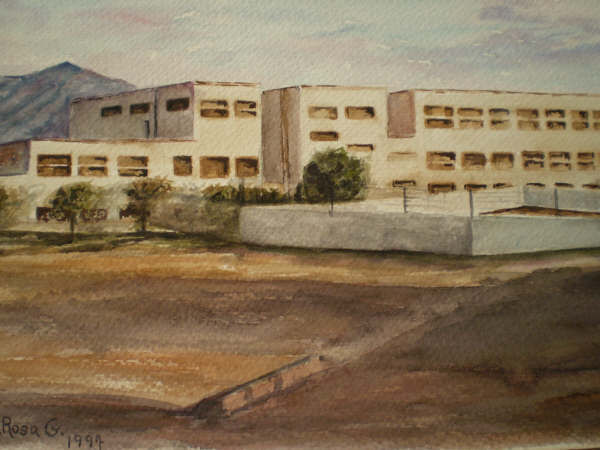 El Colegio Watercolour Paper Landscaping