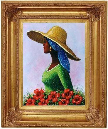 india dominicana 1 Oil Canvas Landscaping