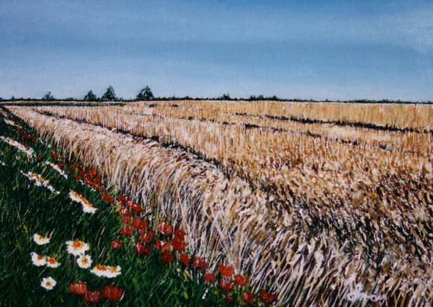 Campo 1 Oil Canvas Landscaping