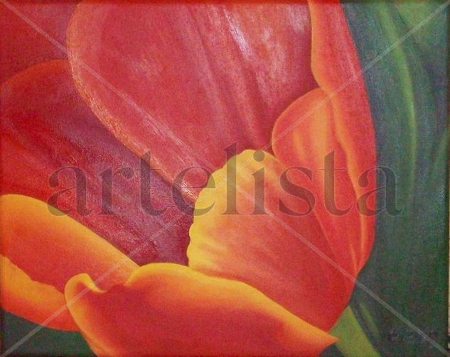 Flor Oil Canvas Floral Painting