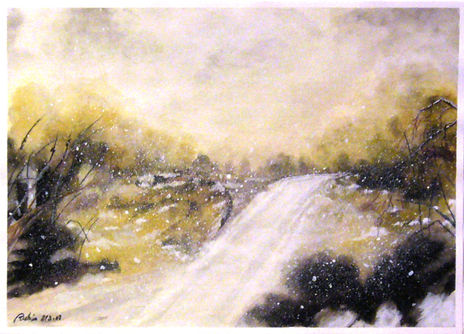 Paisaje nevado
