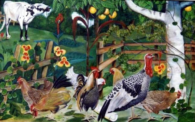 gallinas Oil Canvas Landscaping