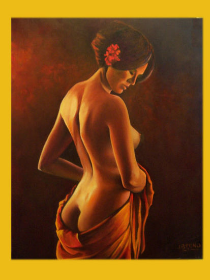 Desnudo Oil Canvas Figure Painting